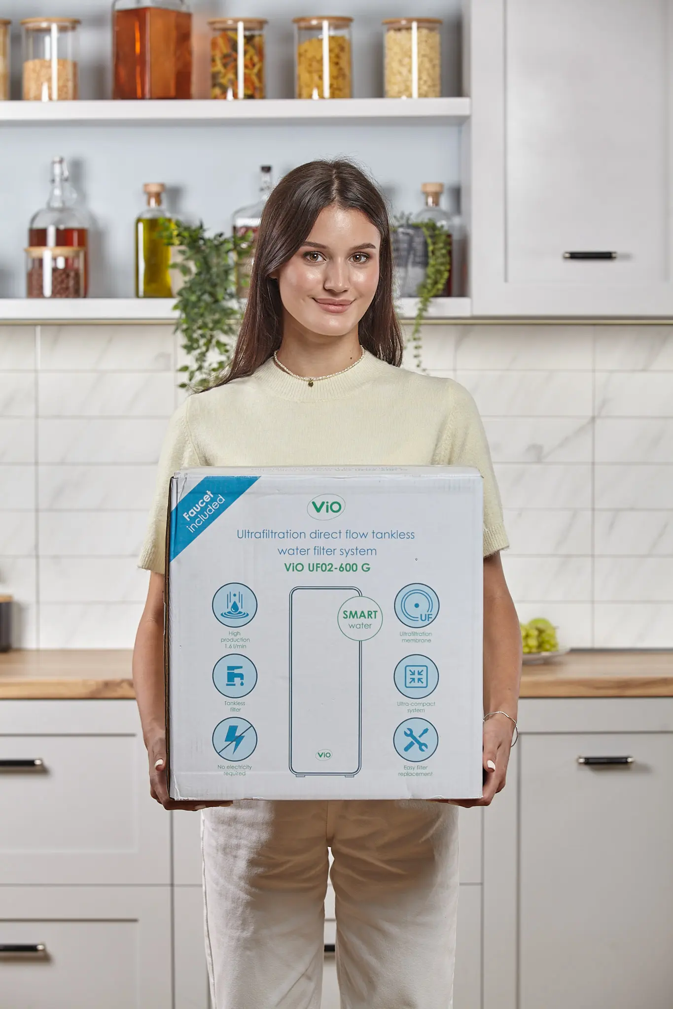 System filtrów pod zlewem