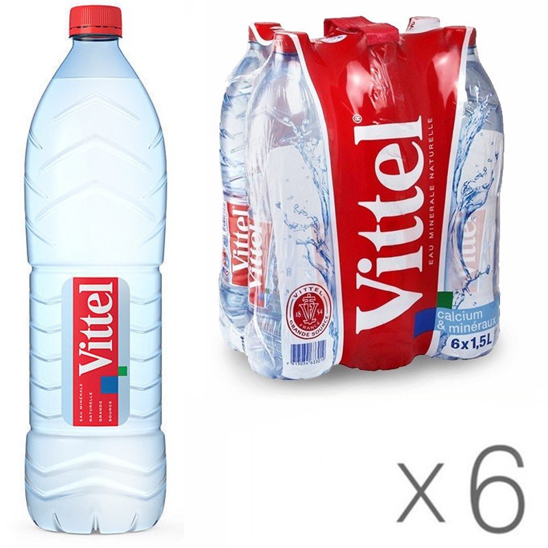 Vittel, 1,5 л, Упаковка 6 шт.,