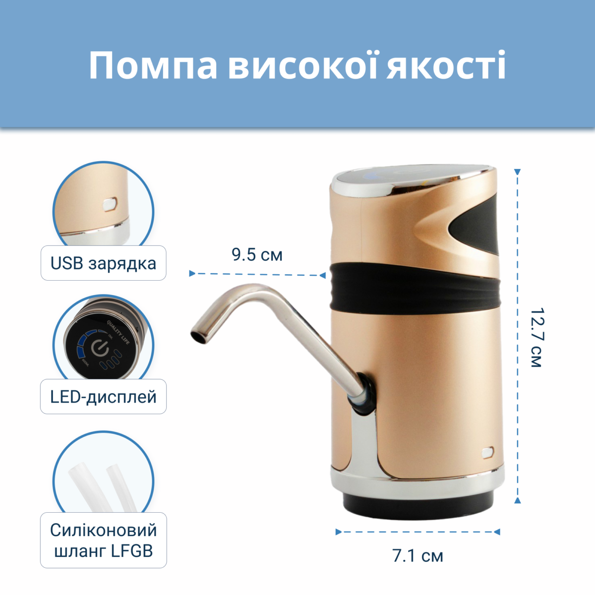 ViO E12-DS gold