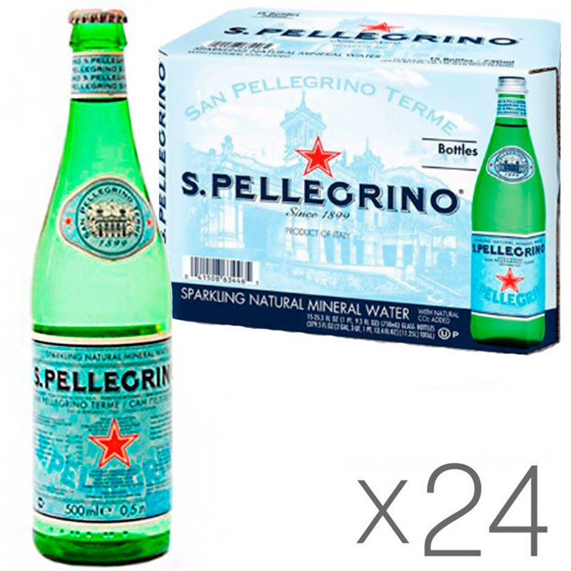 San Pellegrino, 0,5 л, Упаковка 24 шт.