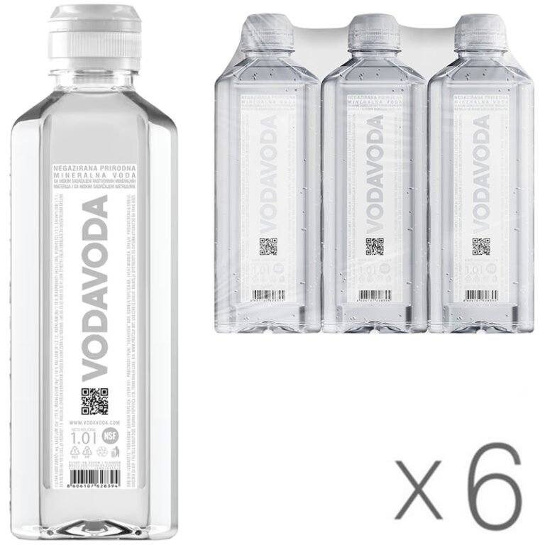 VODAVODA Sport, Упаковка 6 шт. х 1 л