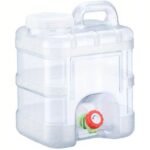 Бутель Каністра для води з краном 10 л полікарбонатна з ручкою