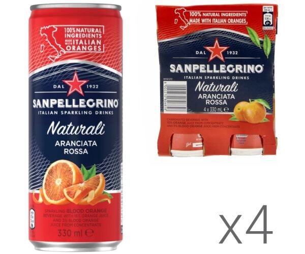 San Pellegrino Aranciata Rossa