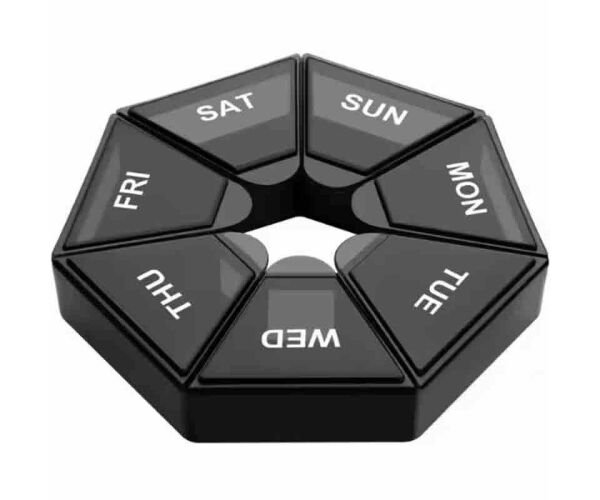Органайзер для таблеток пластиковий на тиждень