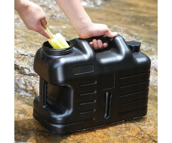 butel-kanistra-185-l-dlya-vodi-z-kranom-ta-ruchkoyu-chornij-vio-pet-tb-185l Бутель Каністра 18,5 л для води з краном та ручкою, чорний, ViO PET-TB 18.5L - Зображення 5