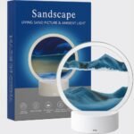 Настільна лампа-нічник 3D Пісочний годинник