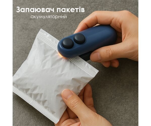 Запаювач пакетів 2-в-1 з різаком