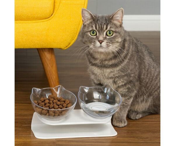 Миска для тварин на підставці