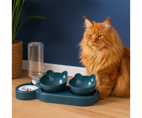 Миска для тварин на підставці