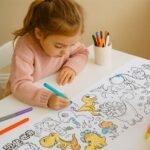 Набір розмальовок для дітей Динозаврики