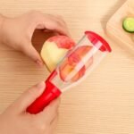 Овочечистка з контейнером