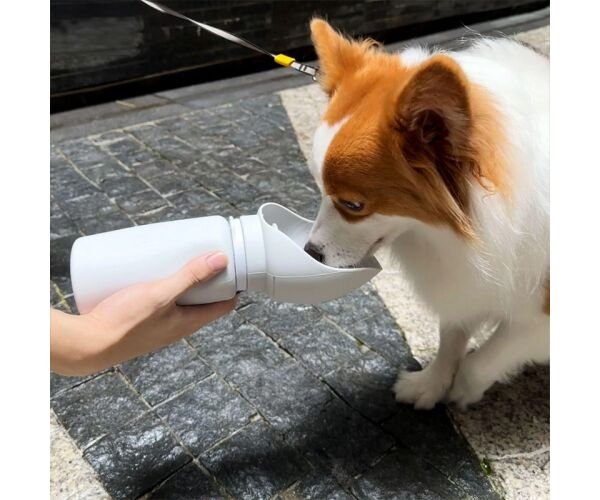 Пляшка-поїлка для тварин з антипроливним клапаном