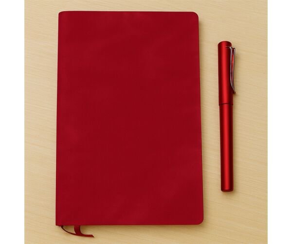 Подарунковий набір Щоденник А5 в м'якій обкладинці з ручкою Подарунковий набір Щоденник А5 в м'якій обкладинці з ручкою