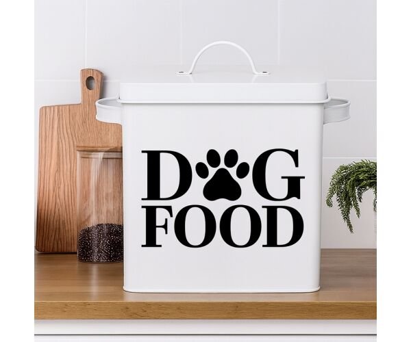 Стікер для контейнера з кормом Dog food