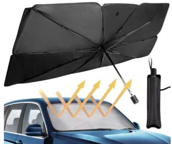 Парасолька для захисту лобового скла автомобіля від сонця