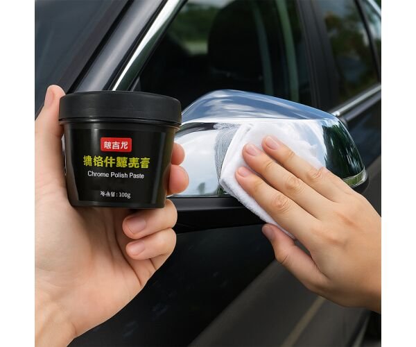 Паста для полірування хромованих деталей автомобіля