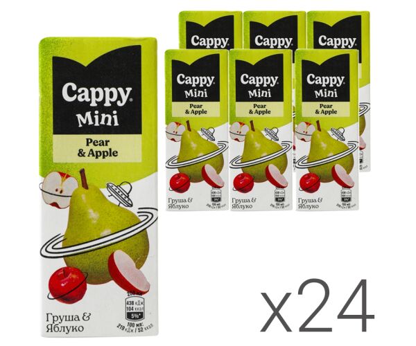 Cappy mini Pear Apple