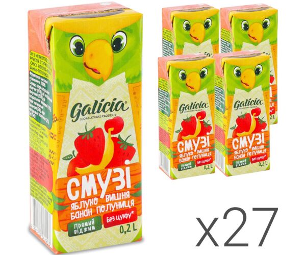 Упаковка 27 шт. х 200 мл